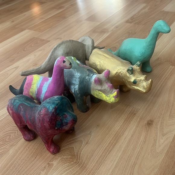 Cardboard Wild Animals 6 Pieces - Picture 4 of 17